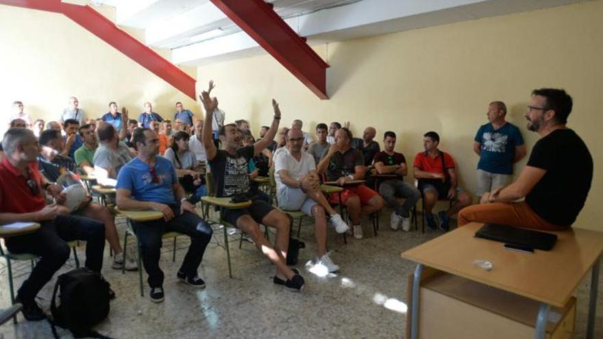 Un momento de la reunión celebrada en el Esperanza Lag