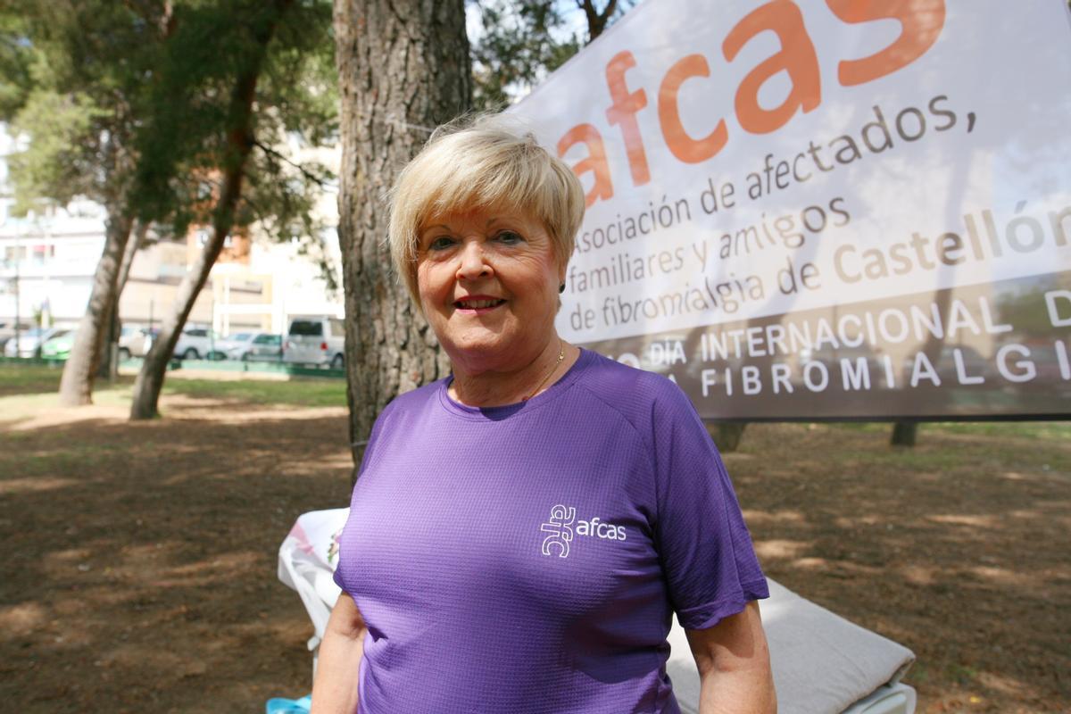 Loles Pérez, presidenta de la asociación