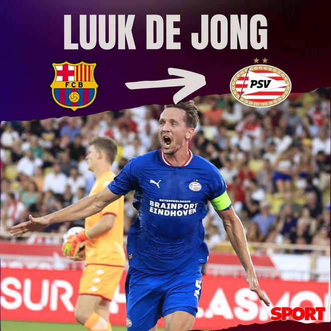 01.07.2022: Luuk de Jong - El FC Barcelona hace oficial que el jugador no seguirá y que cierra su etapa en el club. El neerlandés, un día antes, había publicado un mensaje de despedida en sus redes sociales