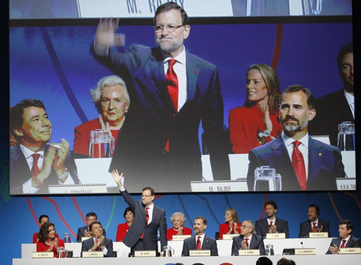 Presentació de la candidatura de Madrid per organitzar els Jocs 2020. Presentació de la candidatura de Madrid per organitzar els Jocs 2020.