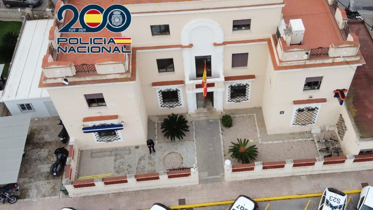 Imagen de archivo de la comisaría de Dénia.