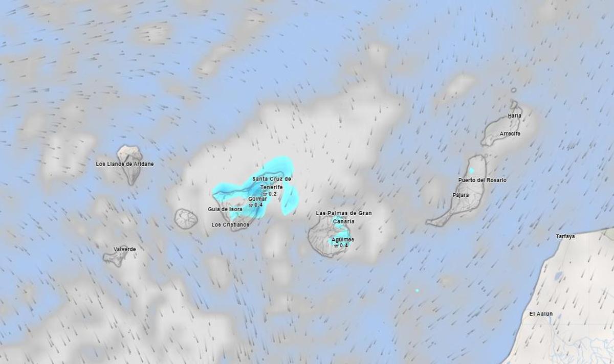 Mapa del tiempo.