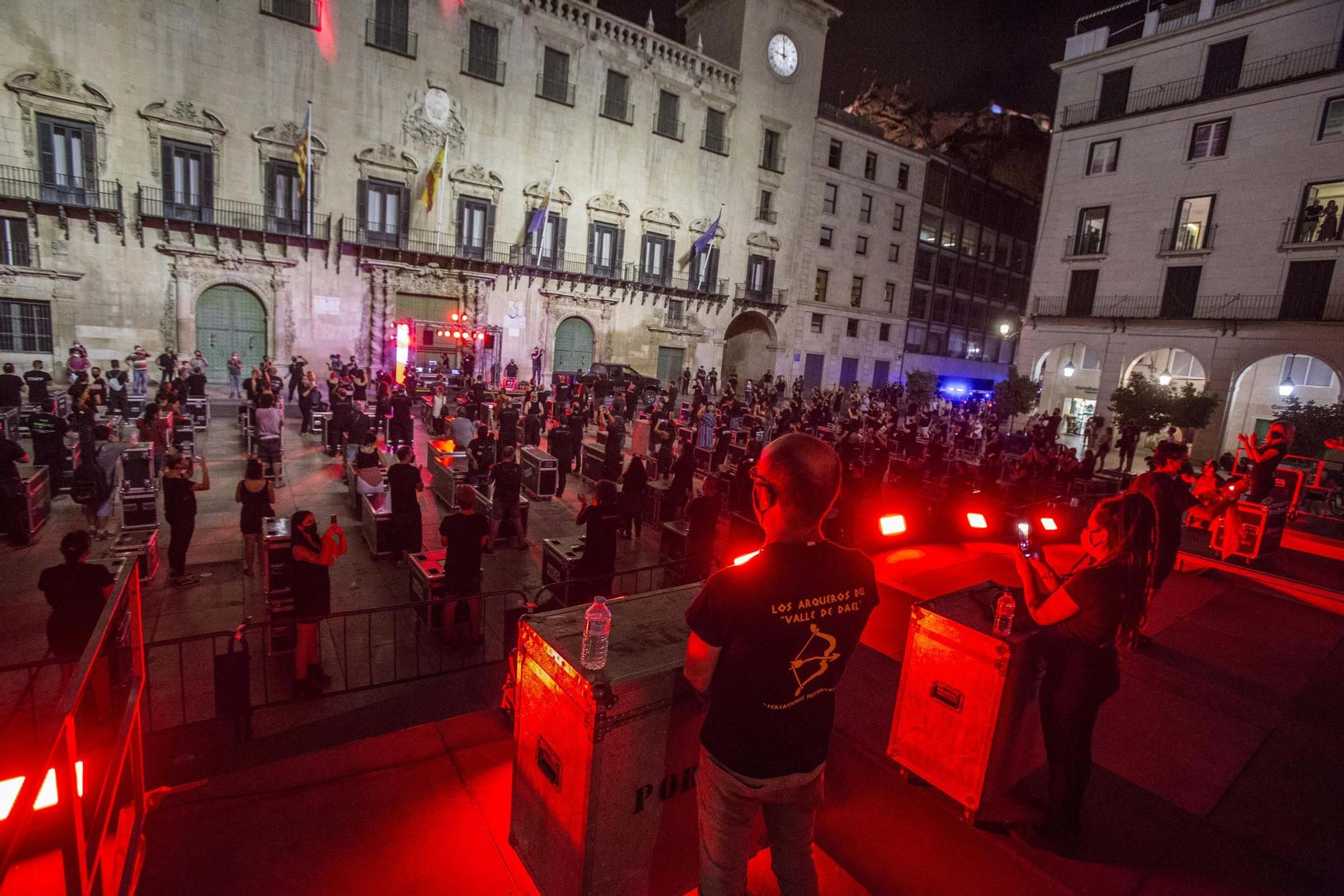 Manifestación de Alerta Roja