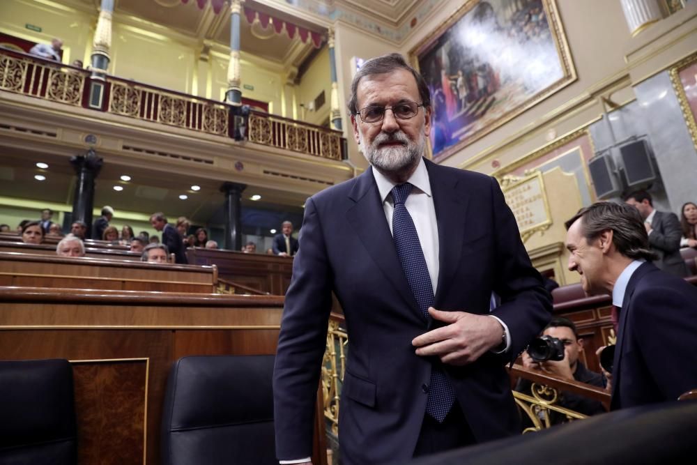 Rajoy compareix al Congrés dels diputats