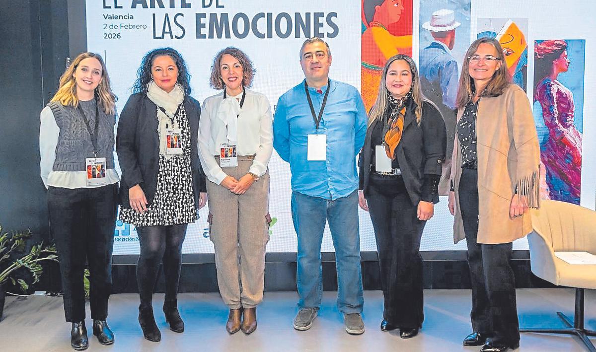 Estibaliz Barrio, Ana Fabra, Raquel Pardo, Antonio Mota, Leisi Leigue y Cristina Adán