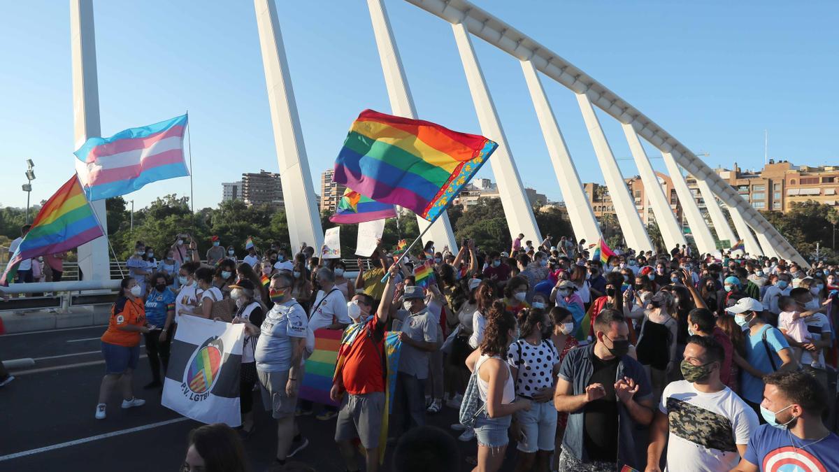 Manifestación del Orgullo LGTBi.