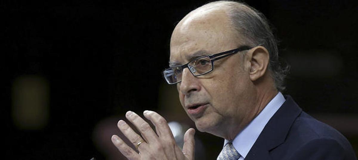 Montoro, en el Congreso.