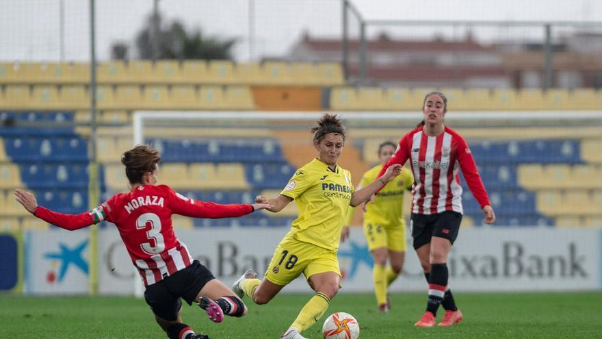 Un gran Villarreal femenino tutea al Athletic y le araña un punto en el descuento (1-1)