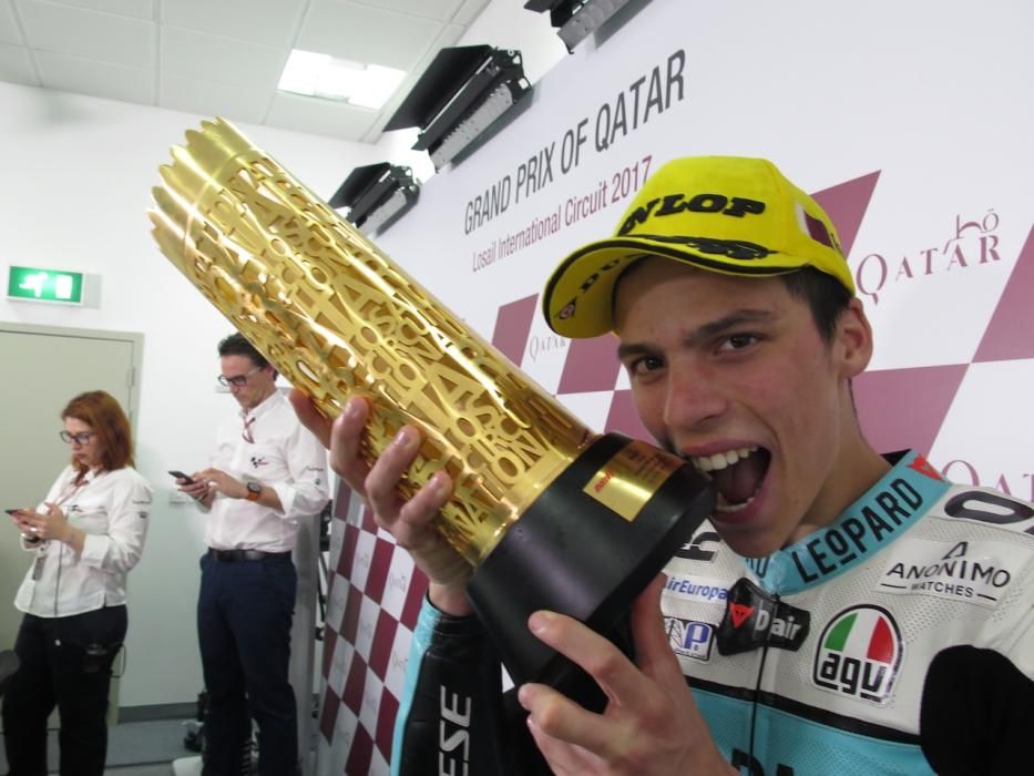 El mallorquín Joan Mir gana el Gran Premio de Catar de Moto3