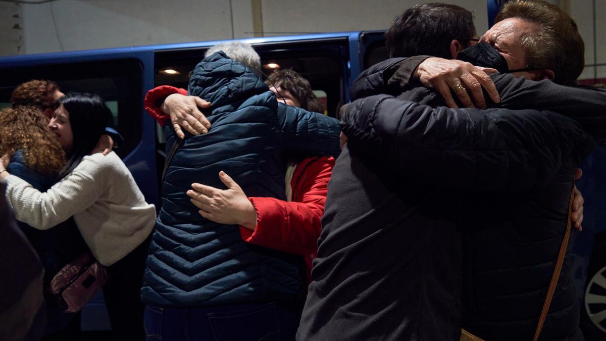 La recibida en Cáceres a los refugiados ucranianos.