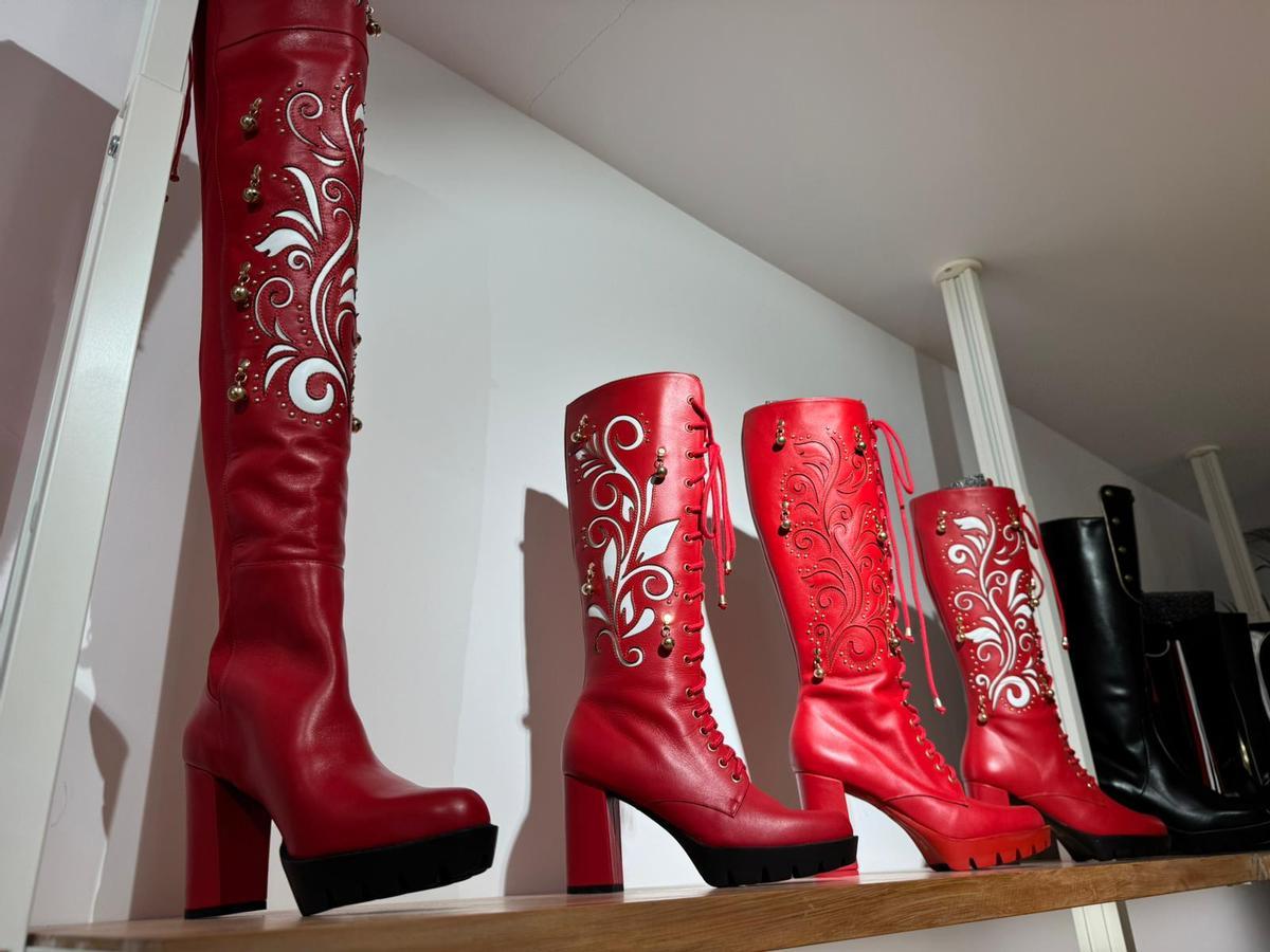 Zapatos de Moros y Cristianos de Elda