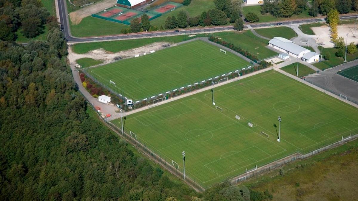El Stade Divonne-les -Bains, un complejo moderno de primer nivel para el Villarreal CF.