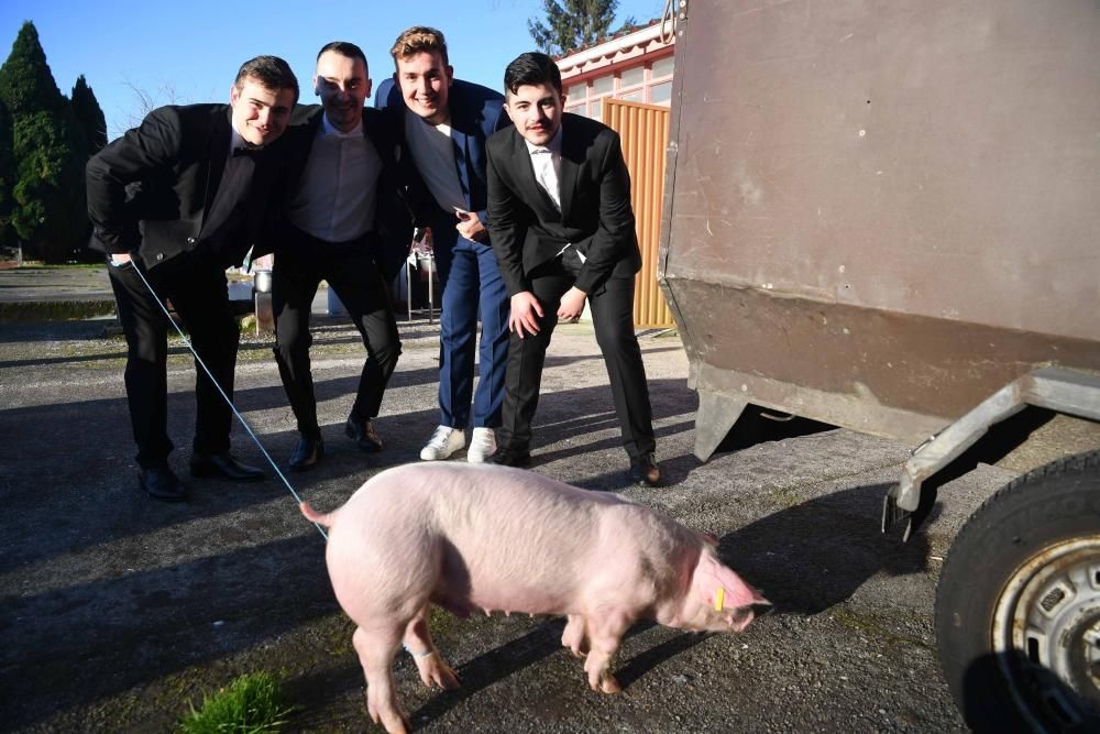 Primera feria del año 2019 en Betanzos, bautizada como Mercado de Año Nuevo.