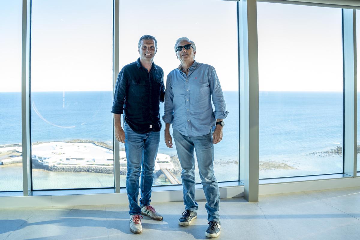 David Ayala y Juan Betancort.