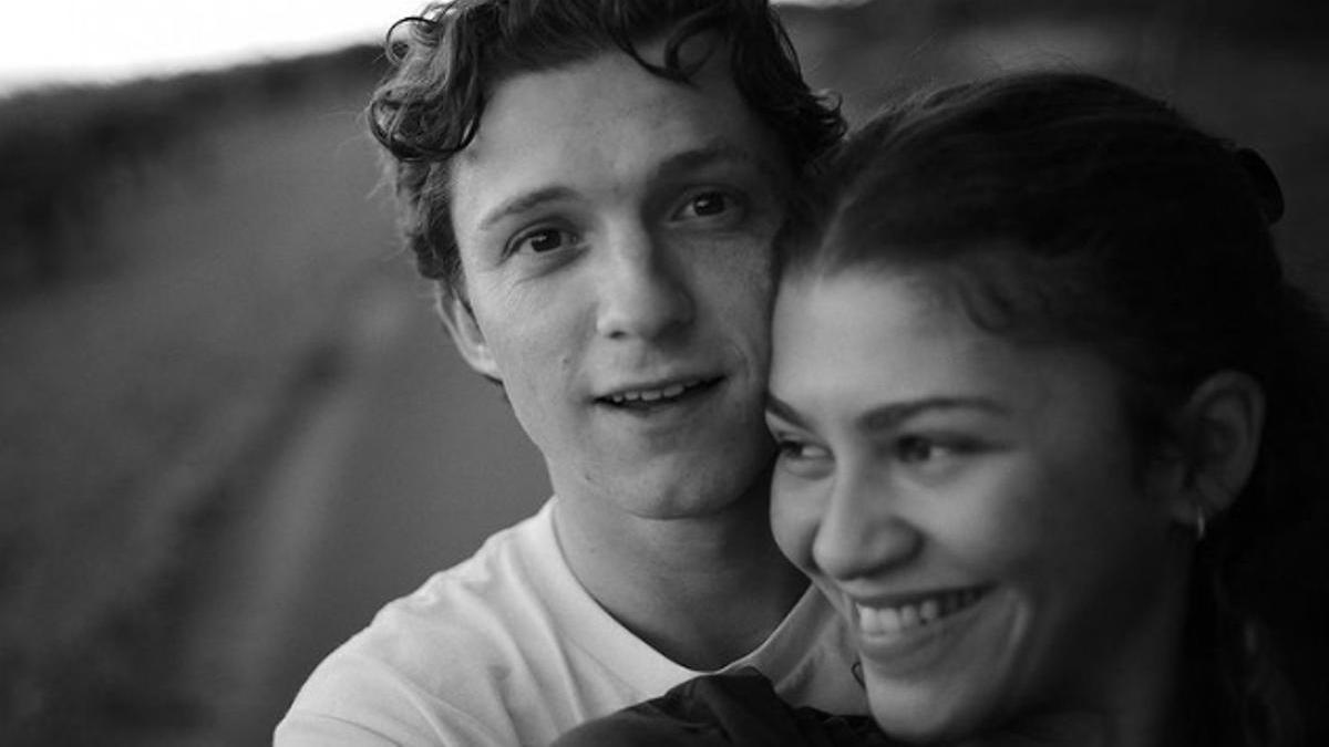 Zendaya y Tom Holland.