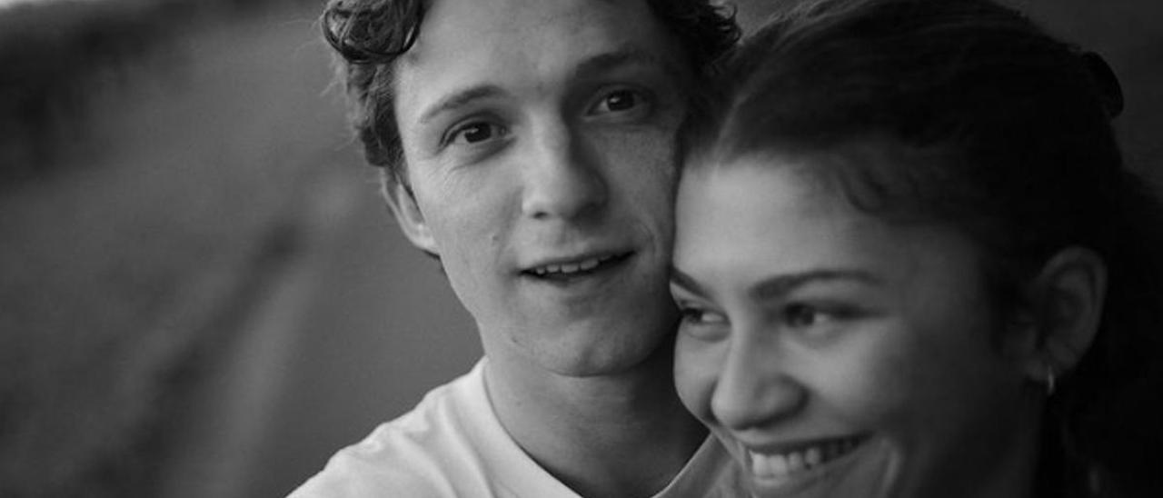 Zendaya y Tom Holland.