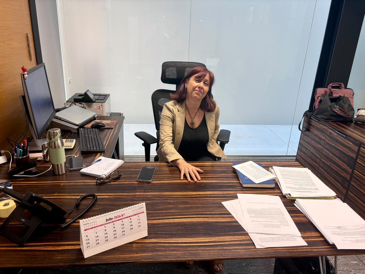 Susana Santos,  directora de la asesoría jurídica del comité de dirección de Duro Felguera