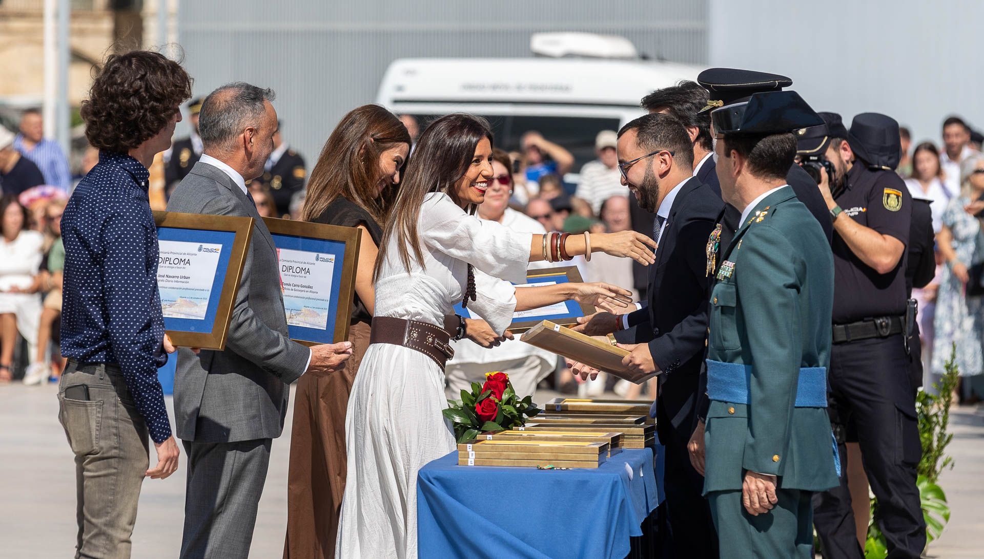 La Policía Nacional celebra en Alicante el día de su patrón