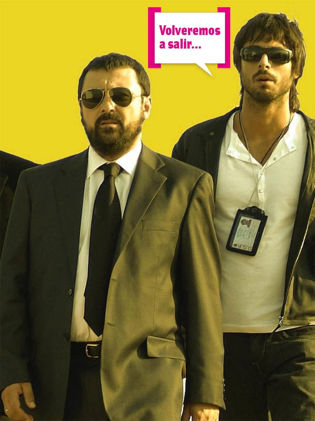 Paco Miranda y Lucas, de 'Los hombres de Paco'