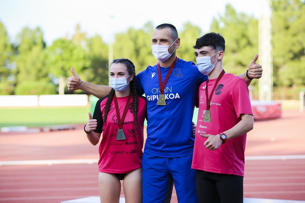 Campeonato regional de atletismo: segunda jornada