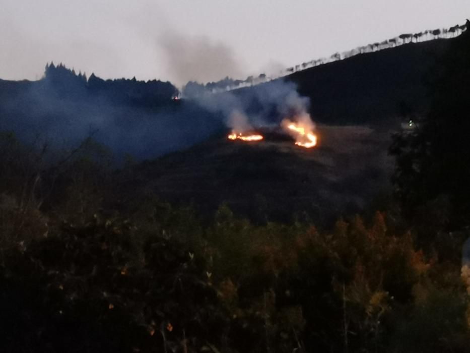 Conato de incendio en Las Lagunetas