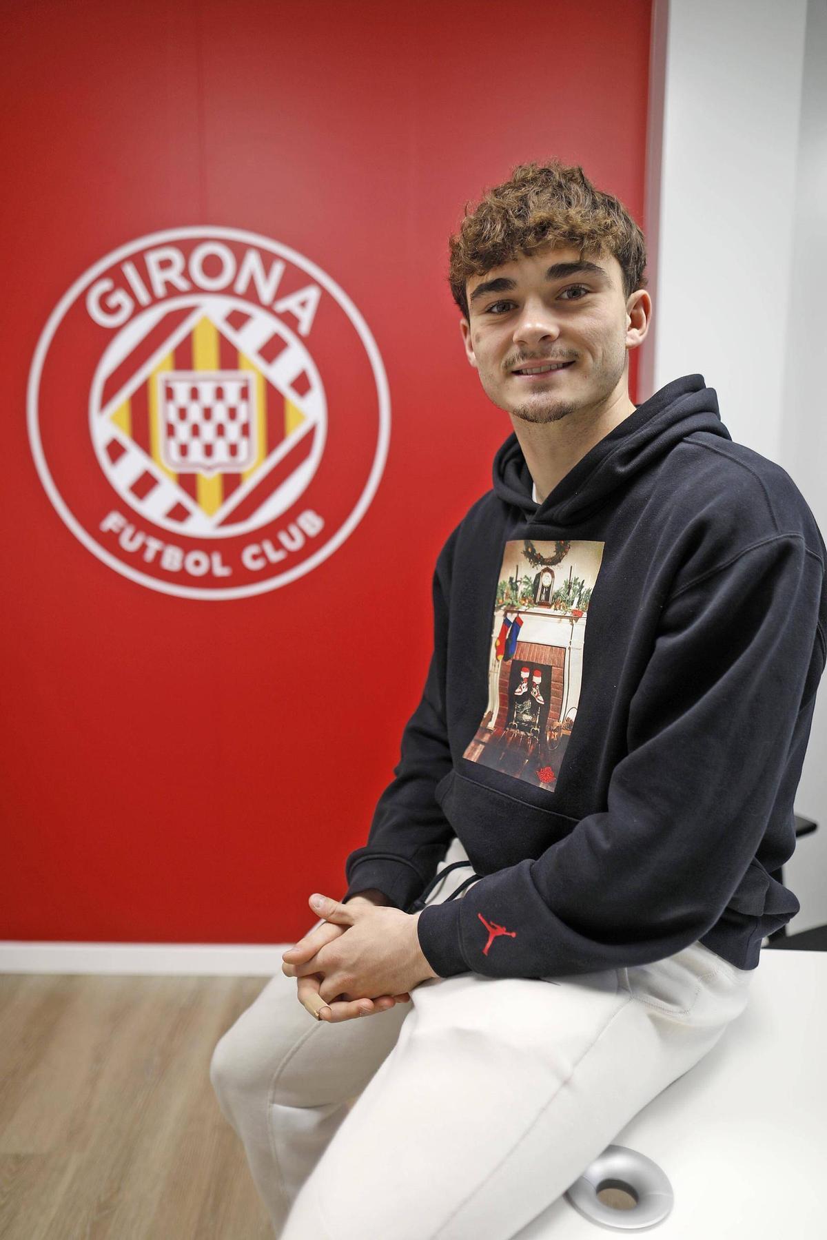 Joel Roca, extrem del Girona.