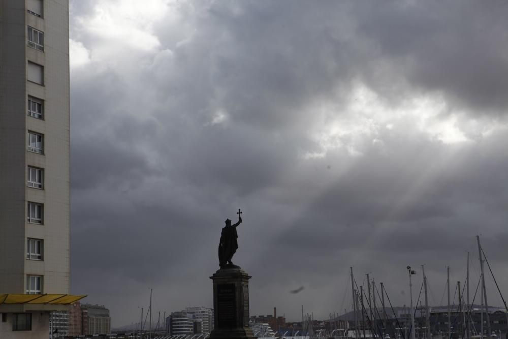 Viento en Gijón