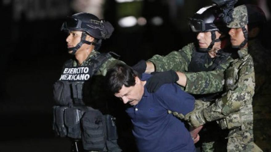 Imágenes de la detención de 'El Chapo' Guzmán