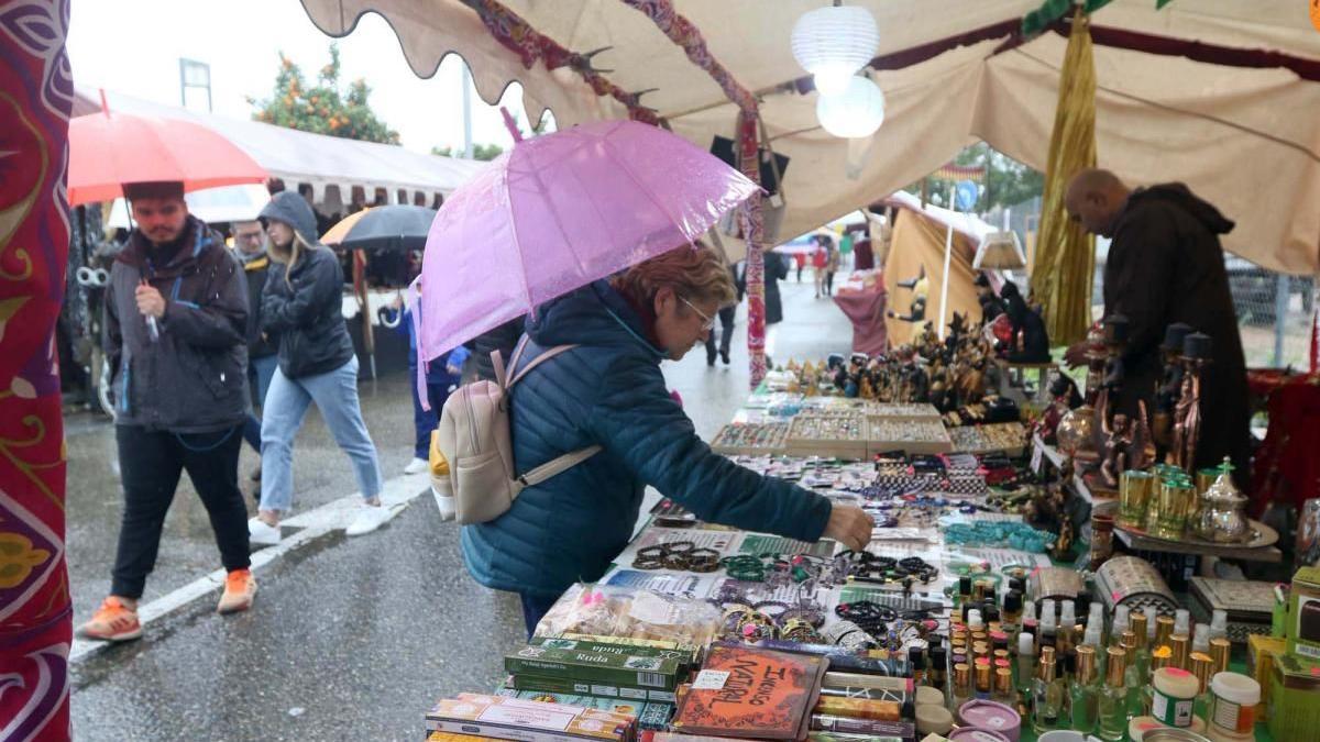 Imagen de archivo del mercado medieval