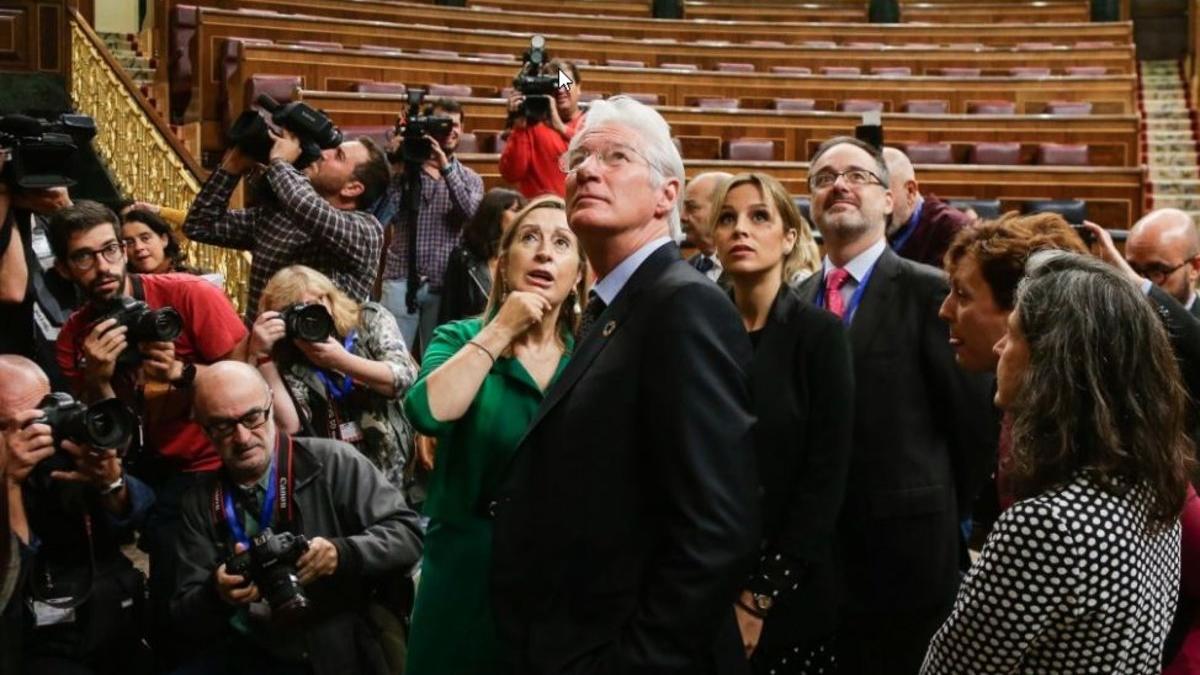 Richard Gere, con Ana Pastor