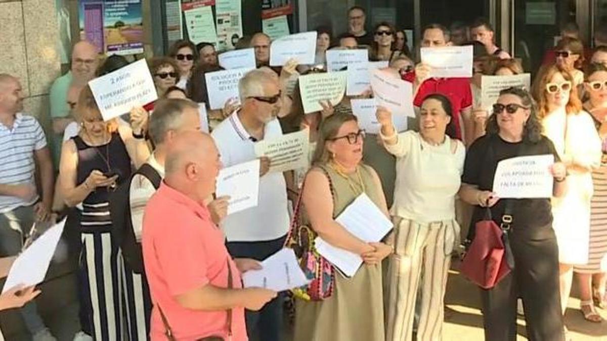 Una de las manifestaciones.