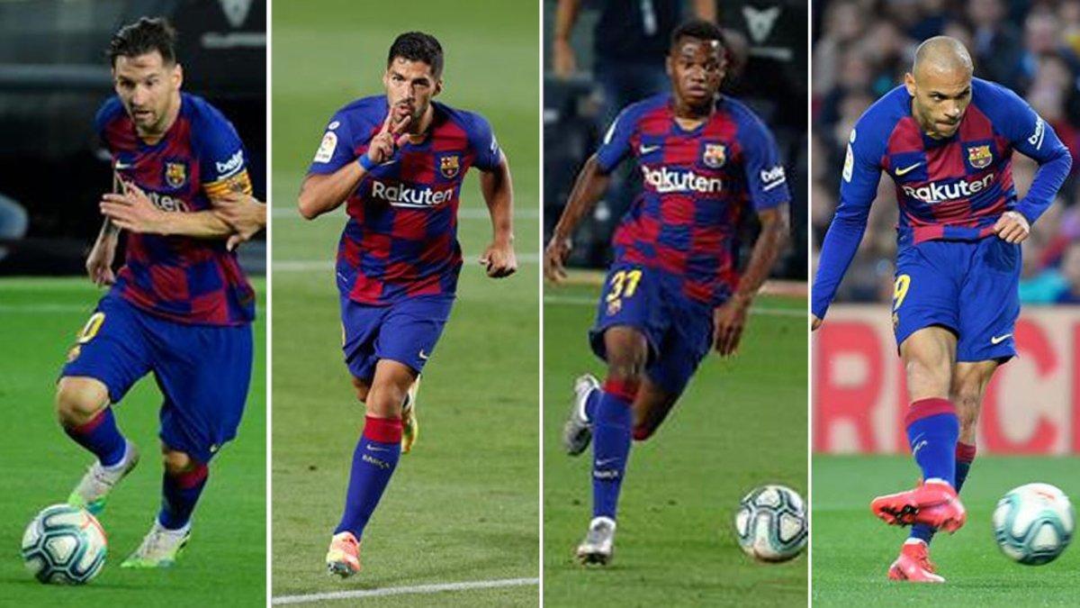 Messi, Luis Suárez, Ansu Fati y Braithwaite no pueden fallar ante Osasuna y Alavés