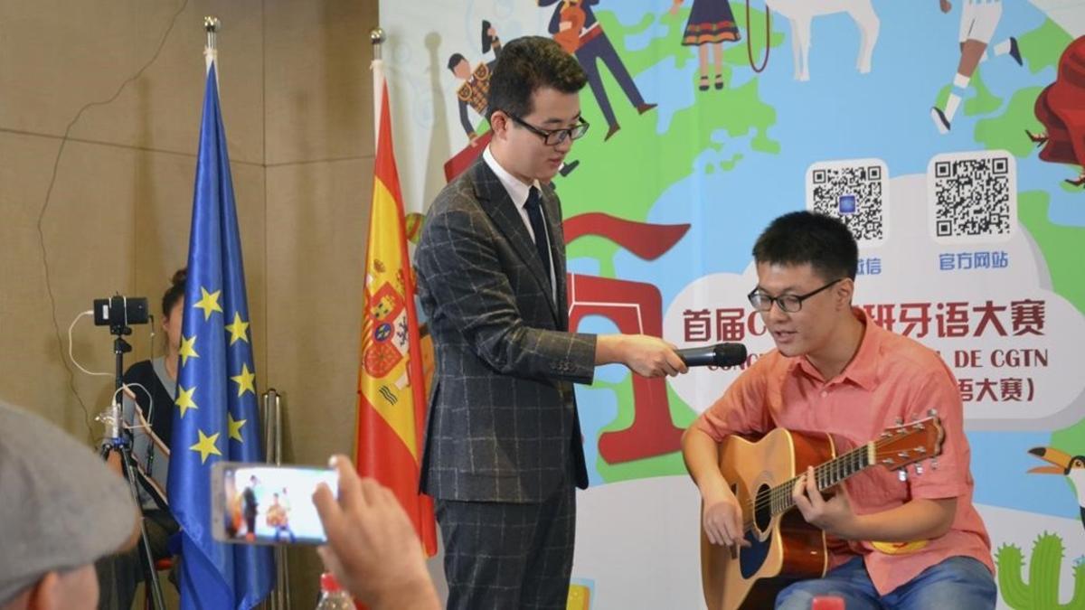 Concurso de español de la TV China