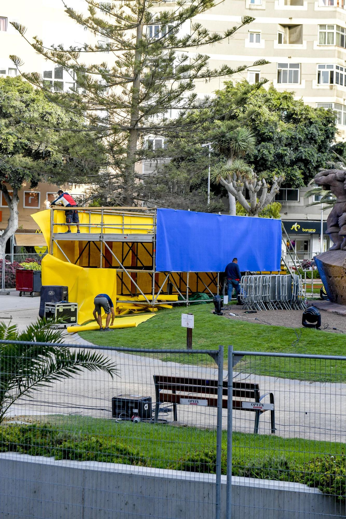 La ciudad vibró con la victoria de la UD Las Palmas contra el Cartagena