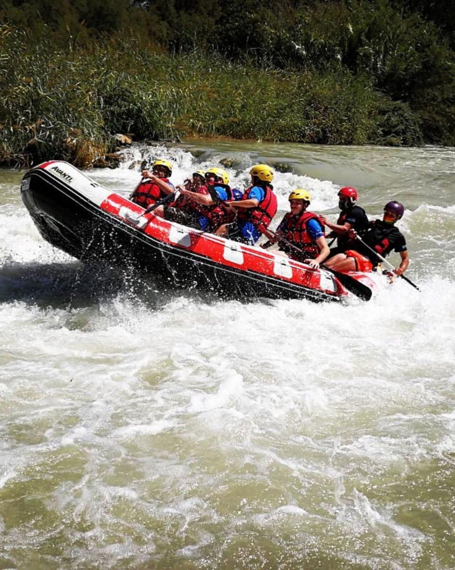 El río Genil entre Benamejí y Palenciana es uno de los mejores lugares para practicar el &#039;rafting&#039;.