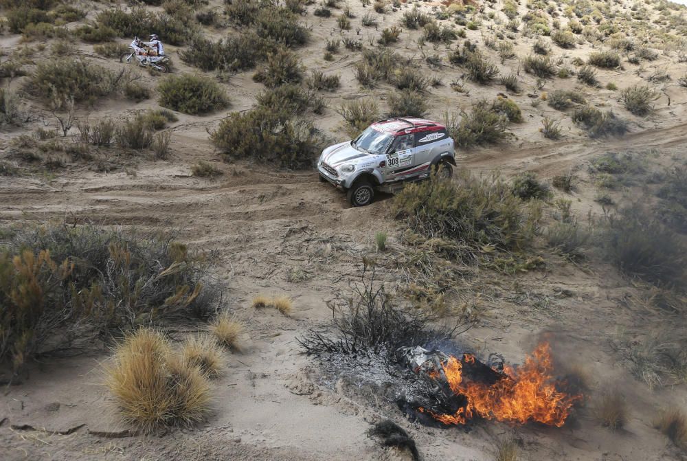 Cuarta etapa del Rally Dakar