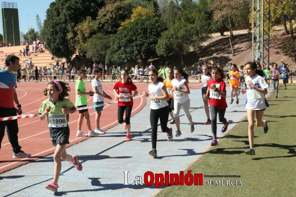 Final Cross Escolar de Lorca. Alevín femenino