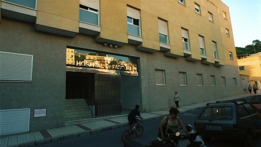 Fachada del Hospital Pascual, ubicado en el barrio de la Victoria.