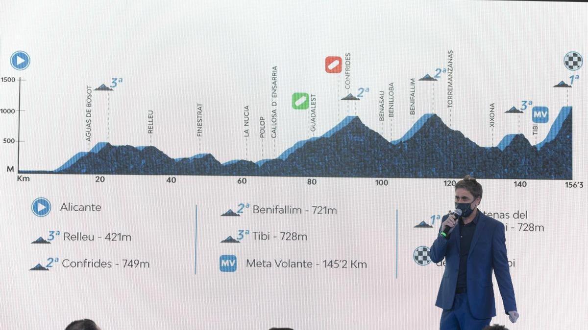 Paco Benítez, director técnico de La Volta, explica la etapa 3 que introducirá el &#039;sterrato&#039;