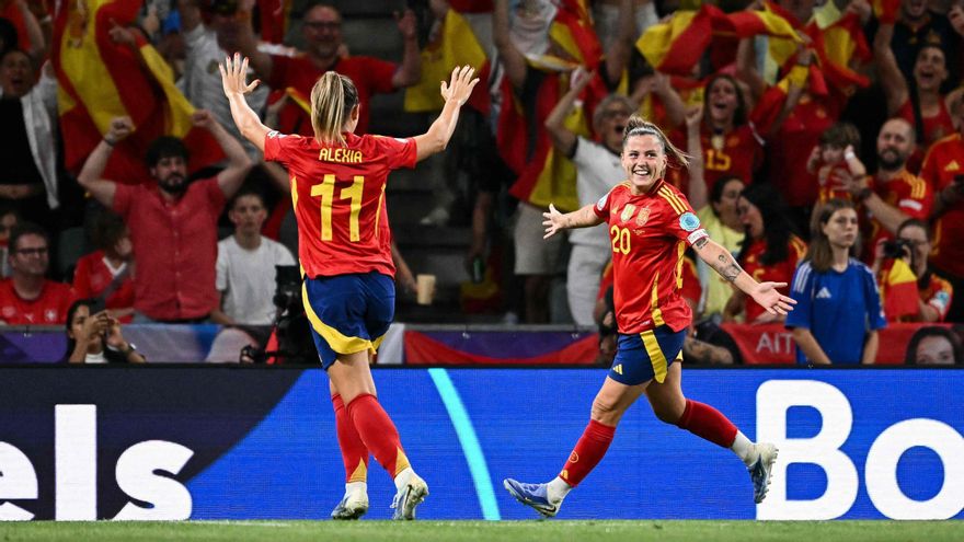 Las claves tácticas del España-Suiza: Athenea enciende la luz; Claudia Pina pone el arte