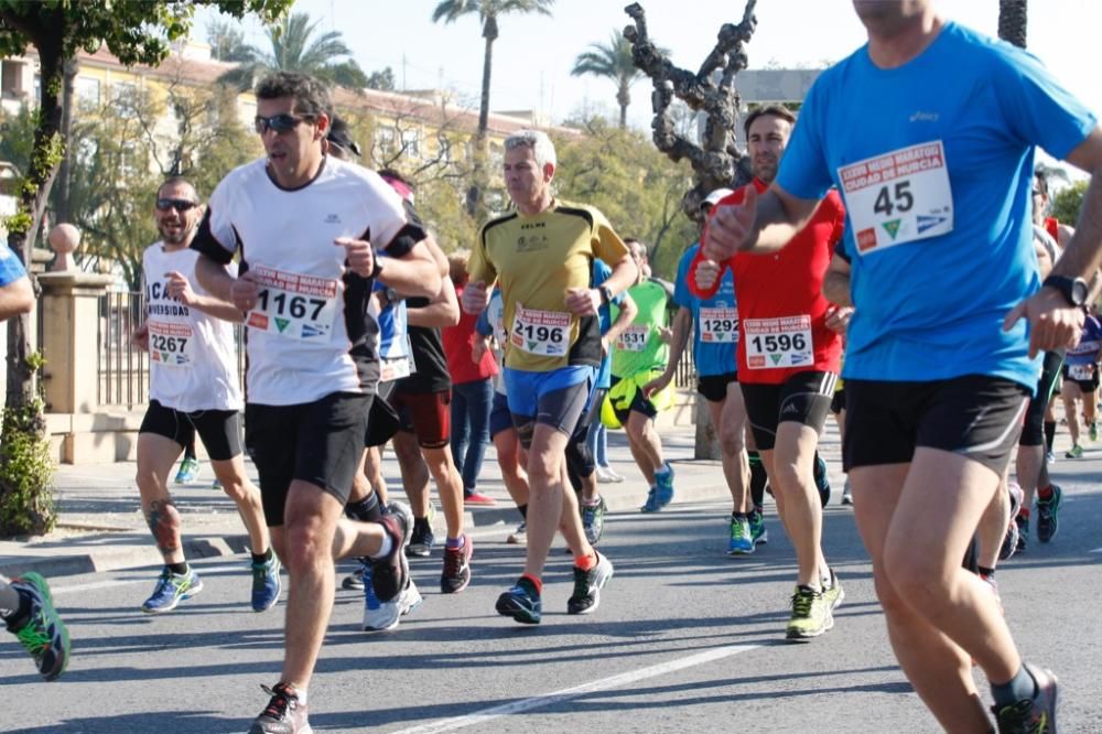 Media Maratón Murcia: Paso por Puente Reina Sofía