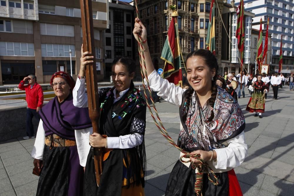 Celebración del Día de León en Gijón