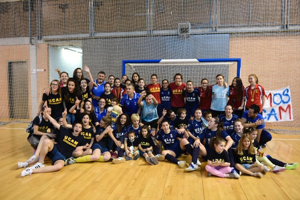 Ascenso del UCAM fútbol sala femenino