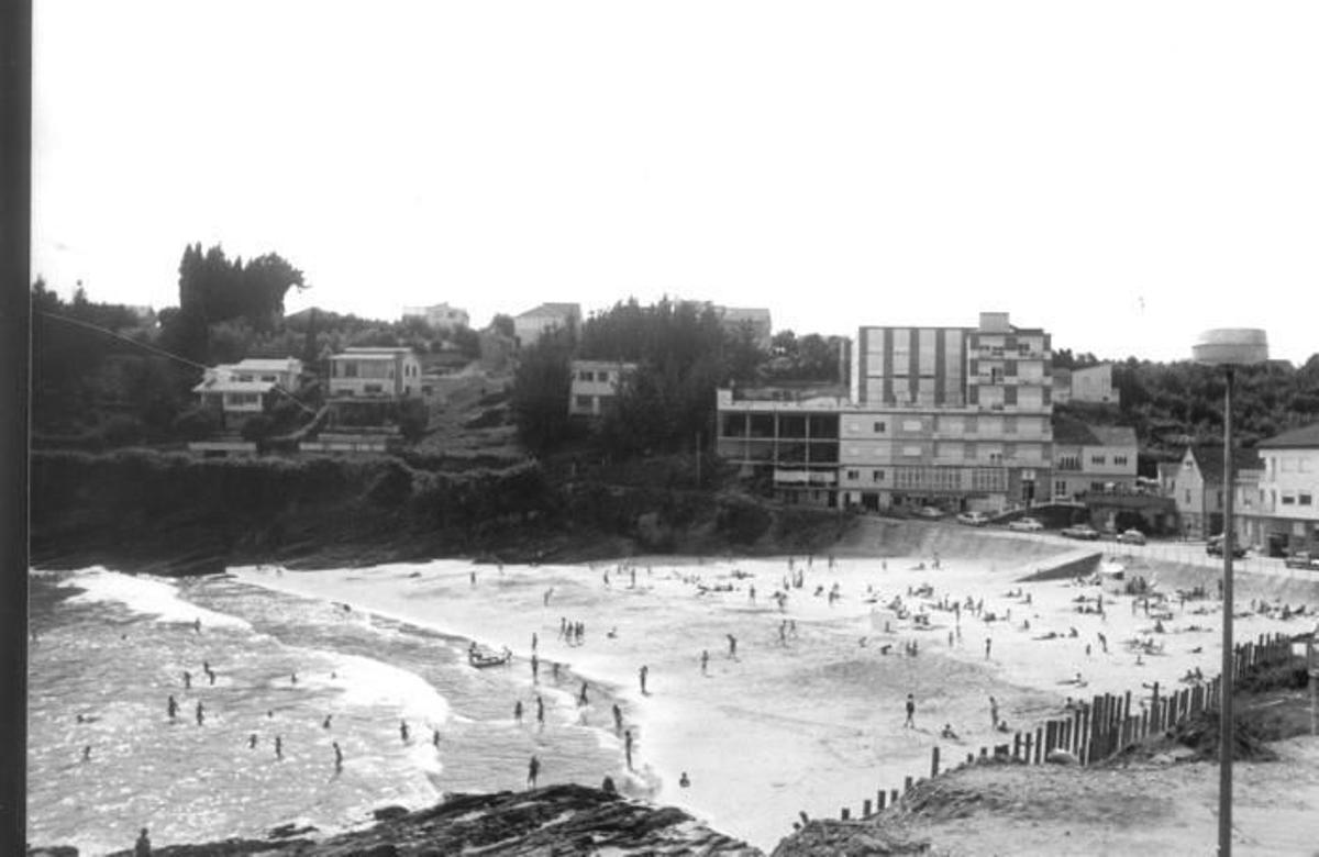 El Sanxenxo de las playas salvajes antes del bum del turismo