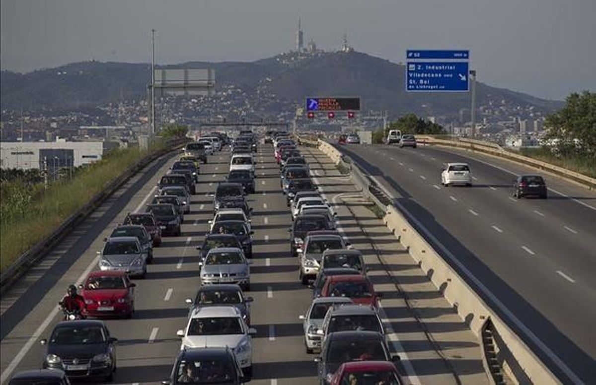 Operació sortida a Barcelona el passat pont de l’1 de novembre.