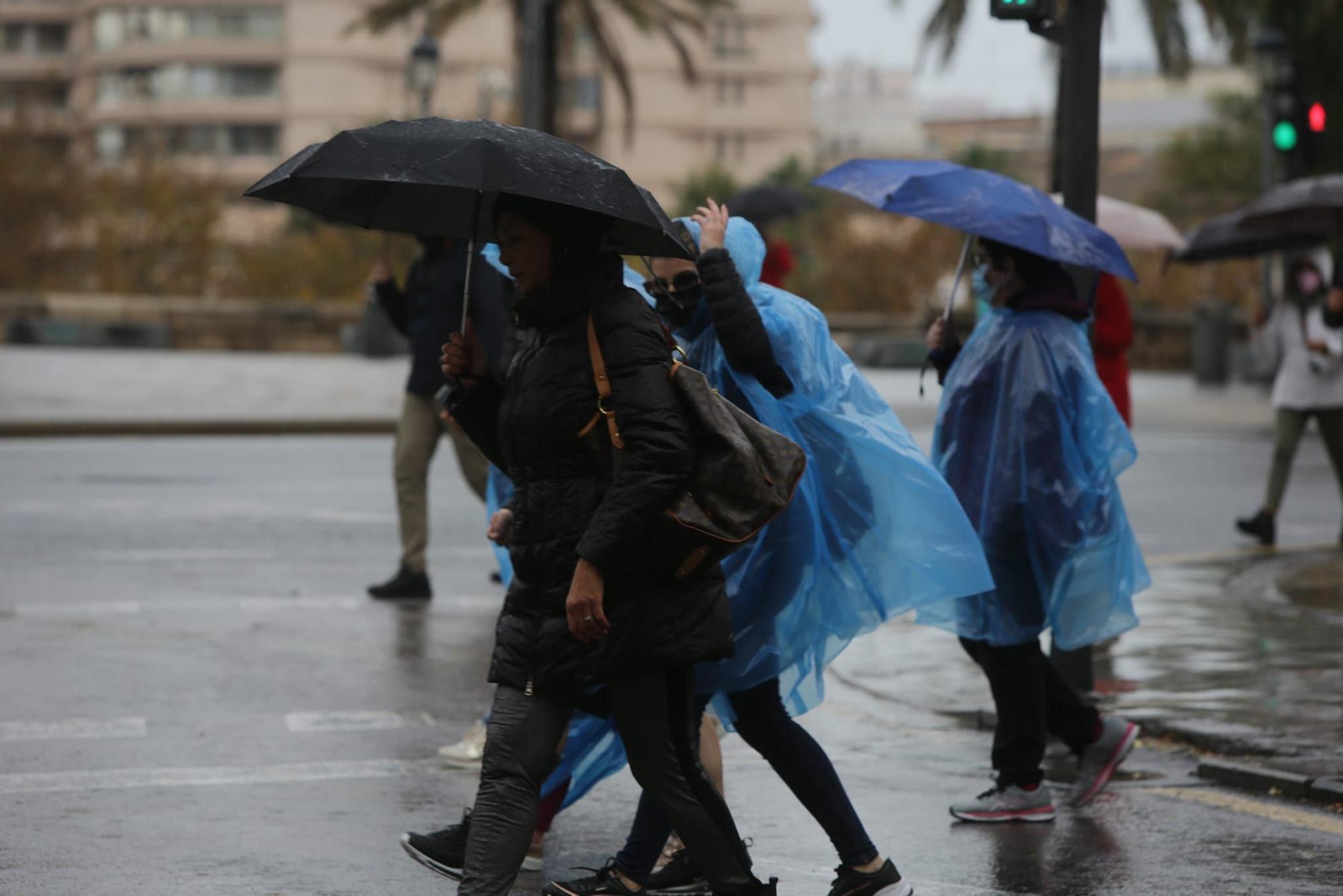 Así han sido las lluvias en el centro València