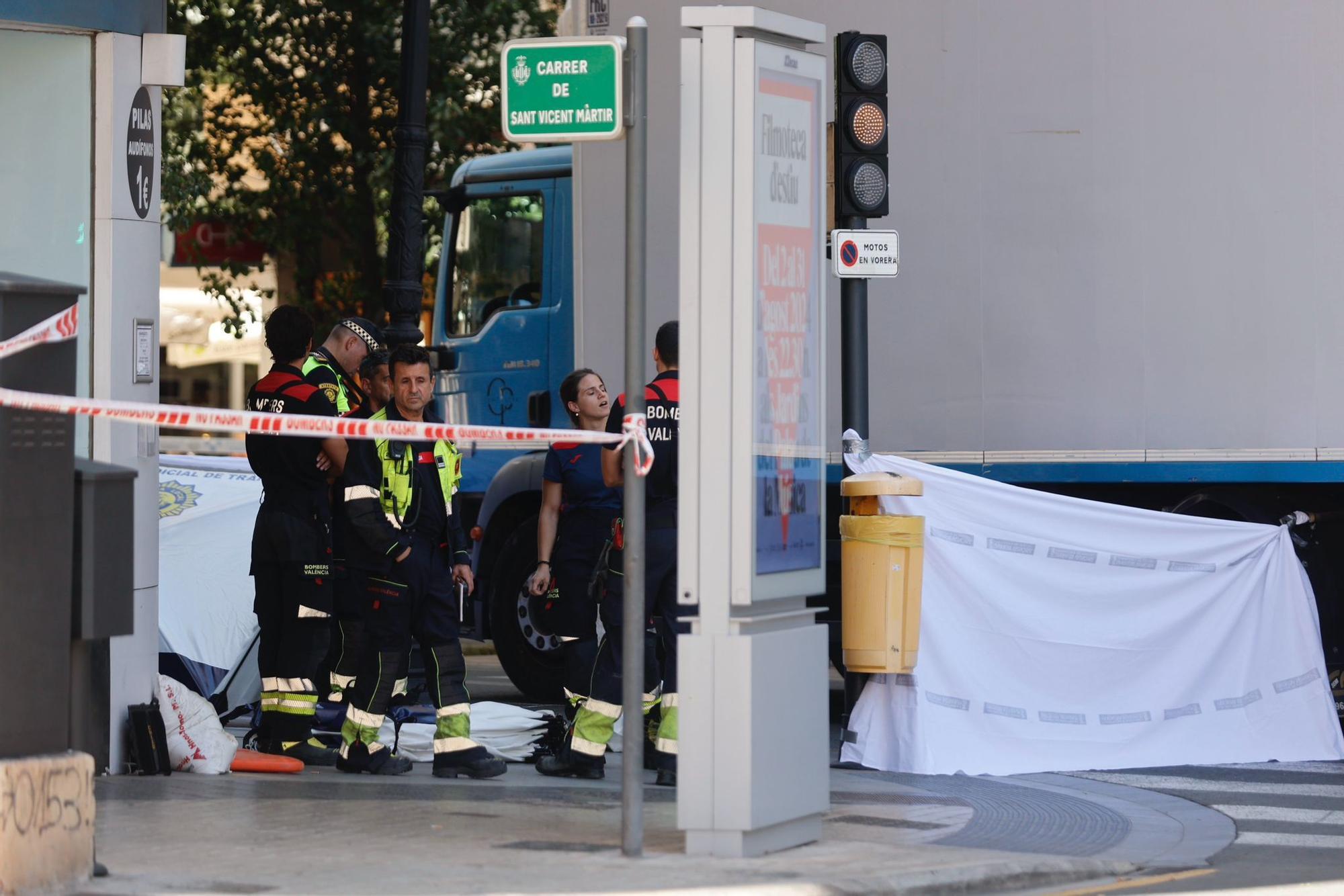 Atropello mortal en el centro de València