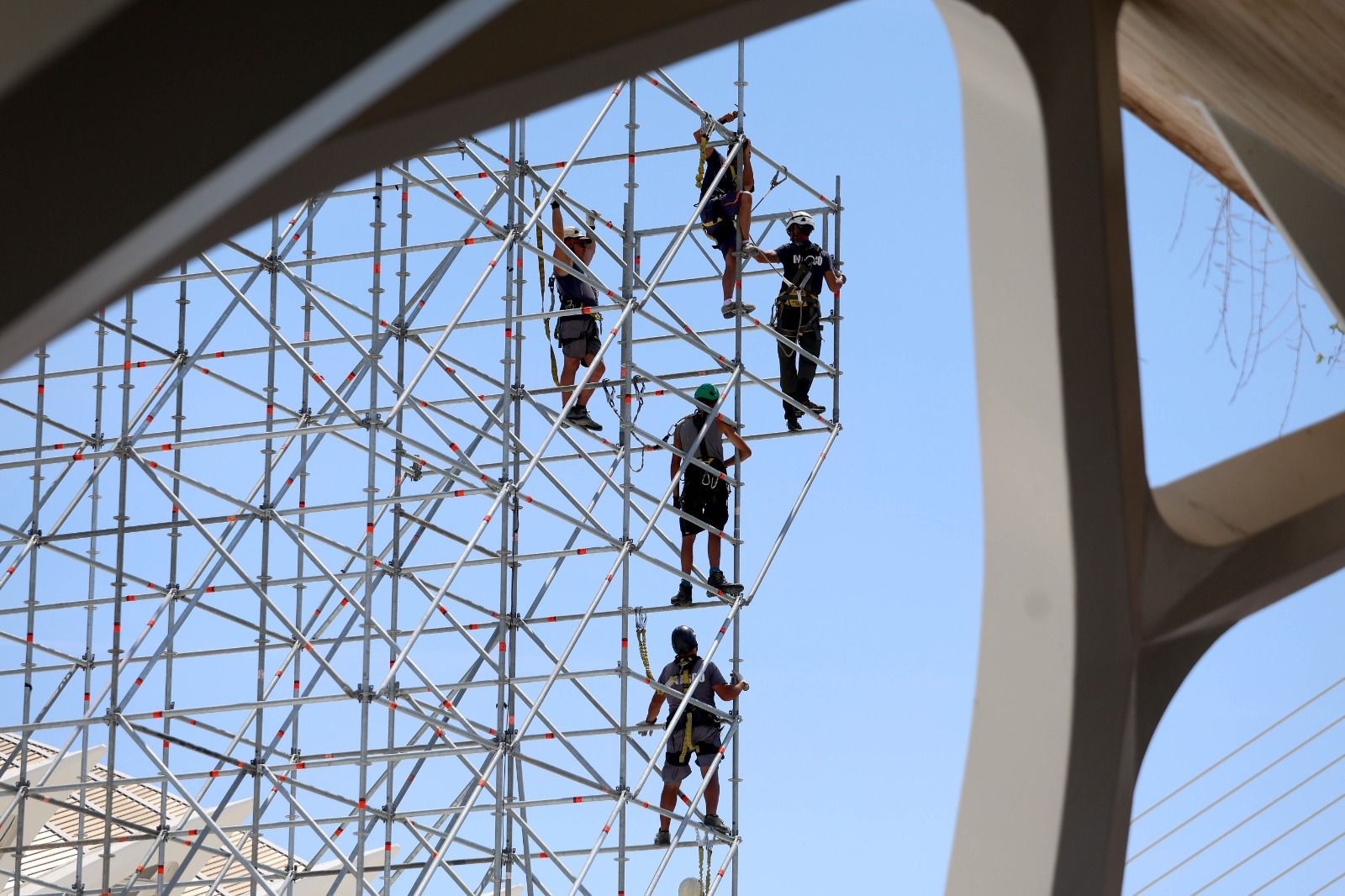 La Ciudad de las Artes y las Ciencias se prepara para el Festival de les Arts