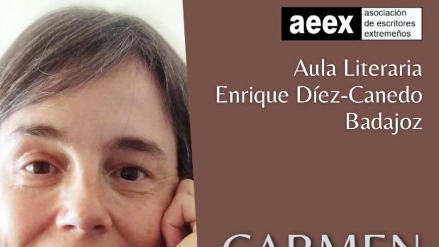 El aula literaria de AEEX trae a Carmen Hernández Zurbano