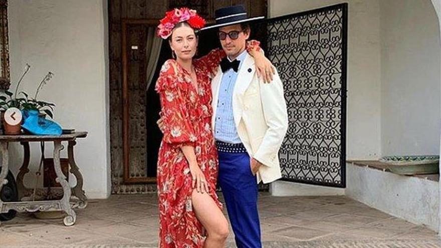 El fiestón flamenco del novio de Maria Sharapova